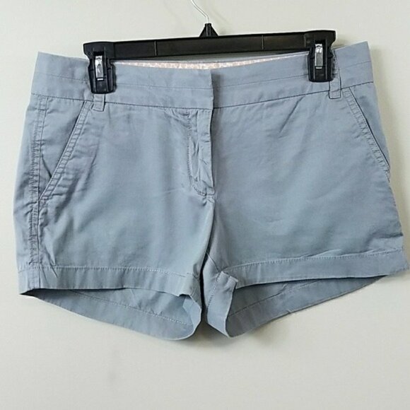 J. Crew Factory | Broken-in Chino Gray Shorts Size 4 - Picture 1 of 3